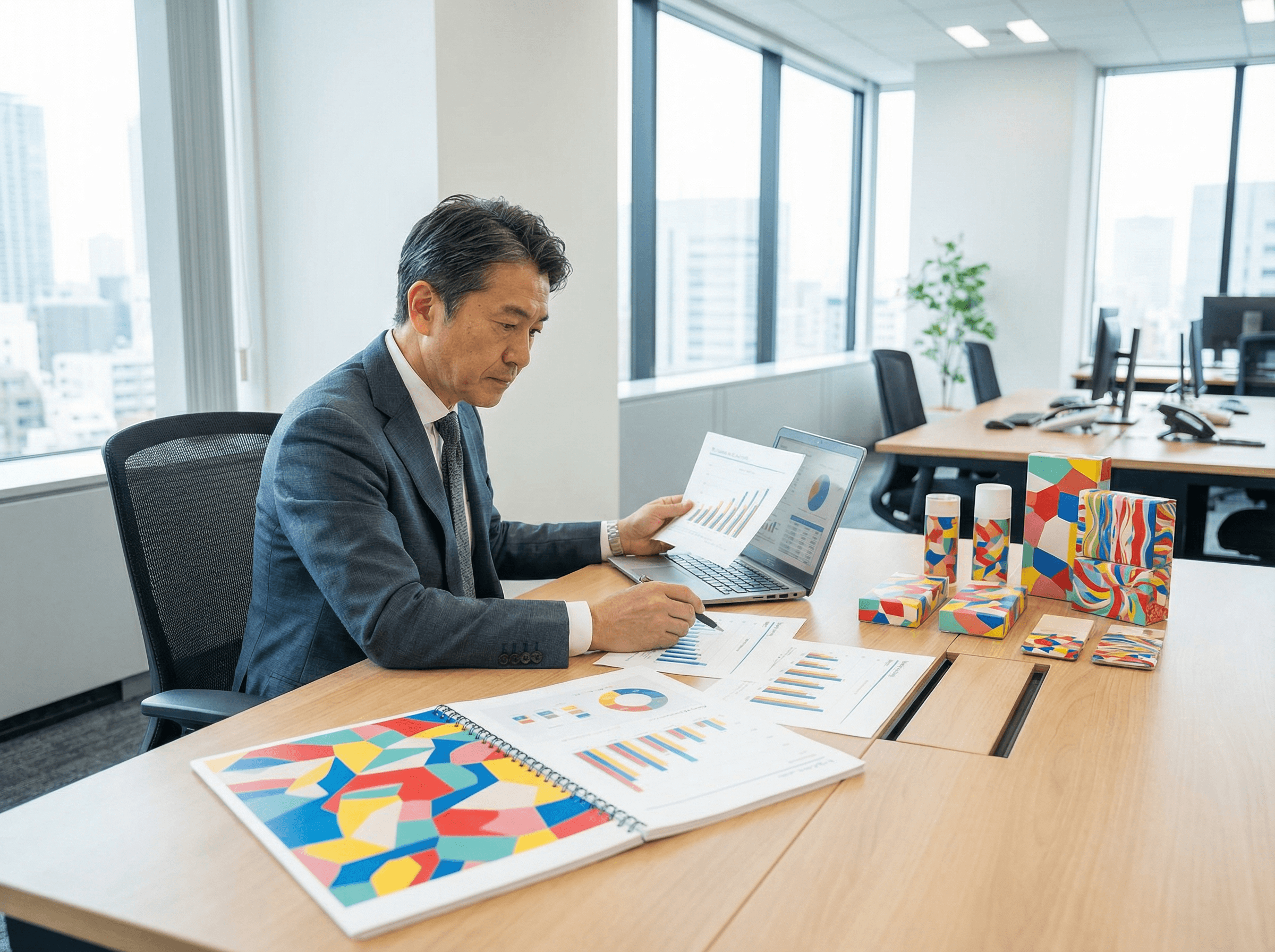モバイル事業の接客